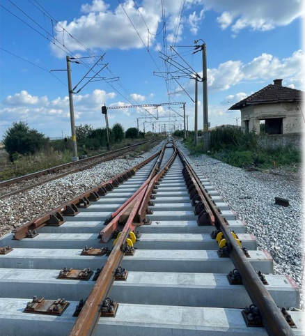 Lucrări pentru restabilirea parametrilor tehnici ai suprastructurii căii ferate